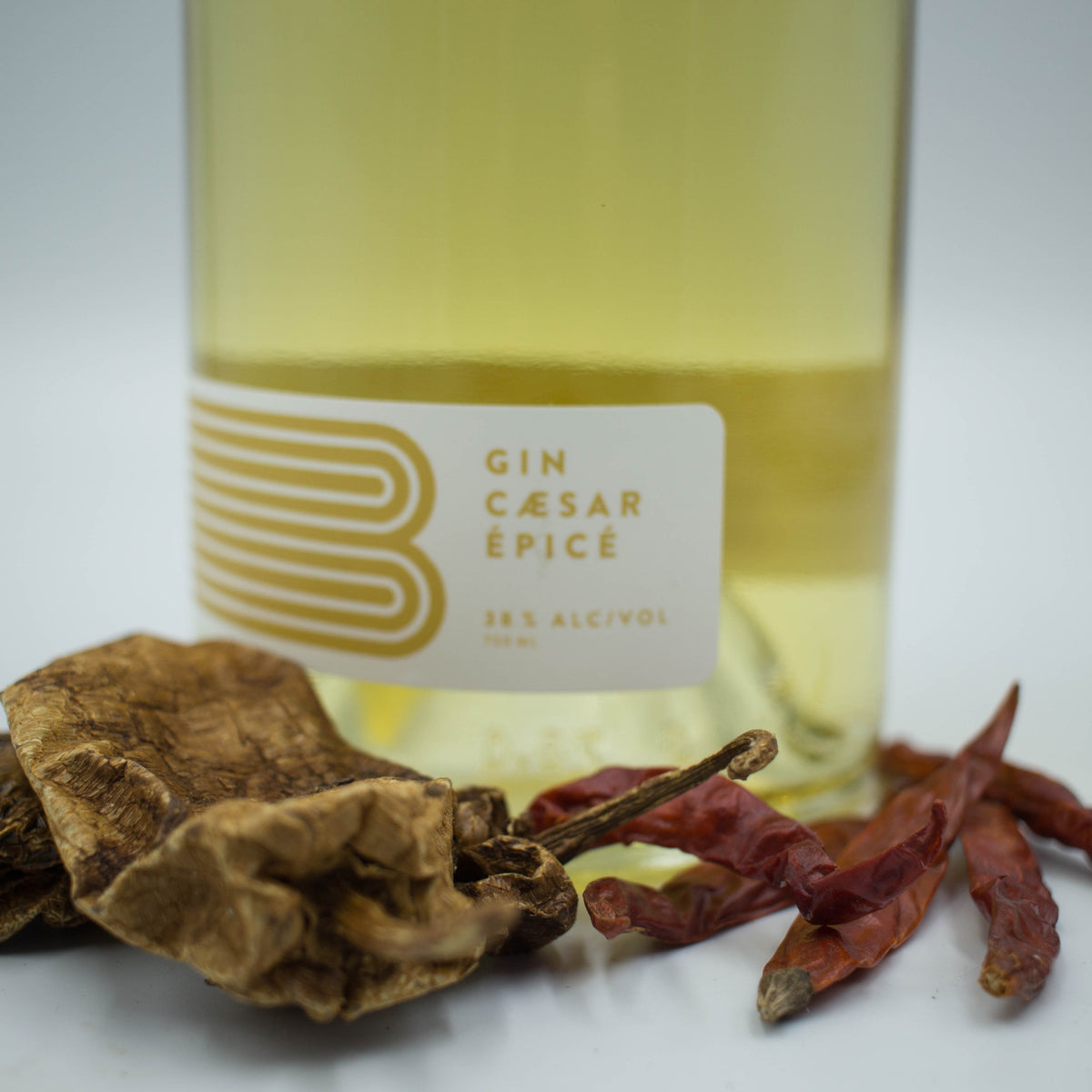 Gin Caesar Épicé Beauregard Brasserie Distillerie
